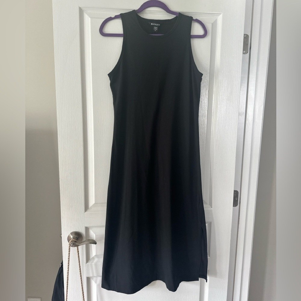 Athleta Santorini Maxi Dress.  Black.  Size Medium.  Very good condition.